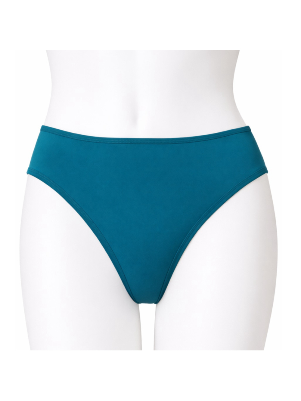 Women’s OVRUNS Period Bikini Brief Swimwear Bottoms – Blue/Green – Size XL – NWT